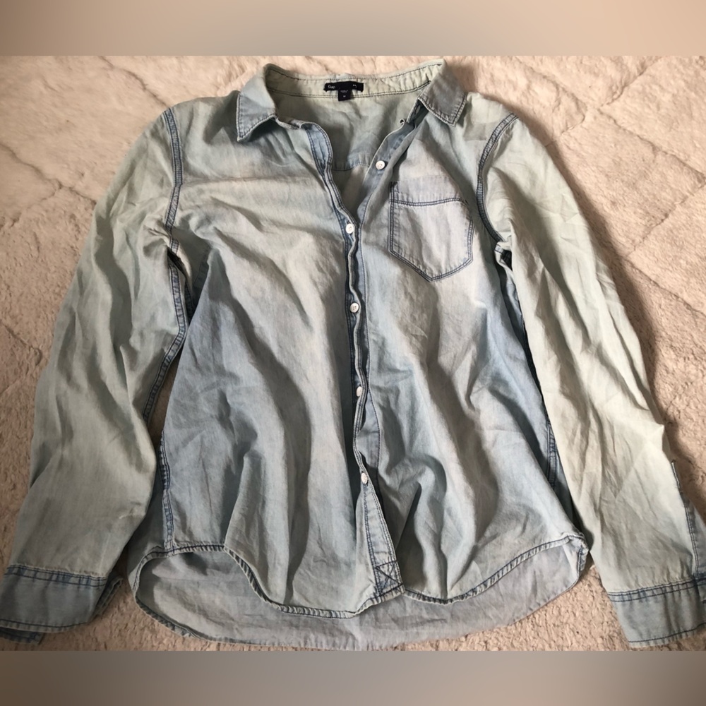 GAP Denim Button Up